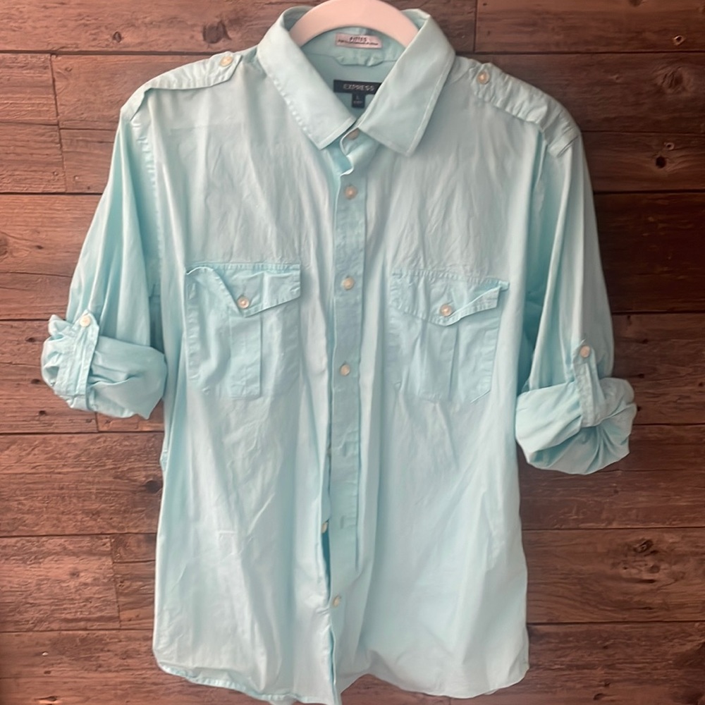 Express-Relaxed Style Button-Teal - image 2